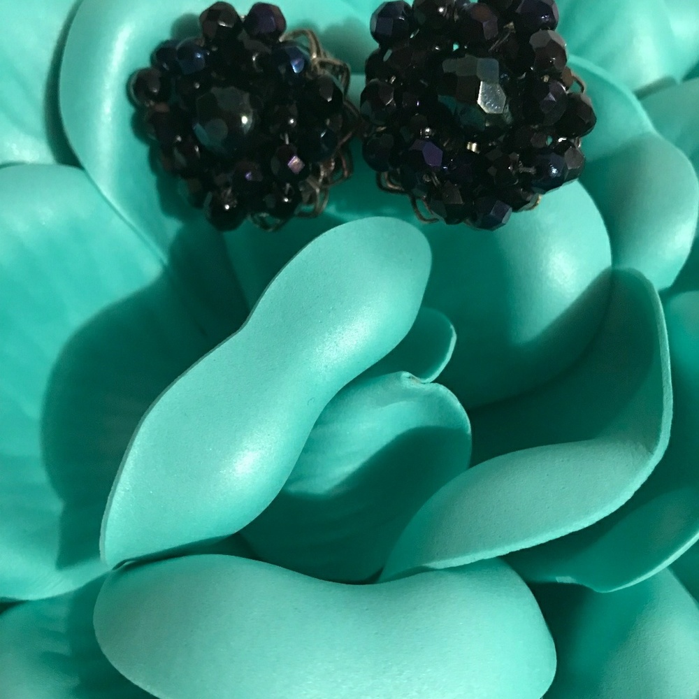 Bead Clip On Earrings
